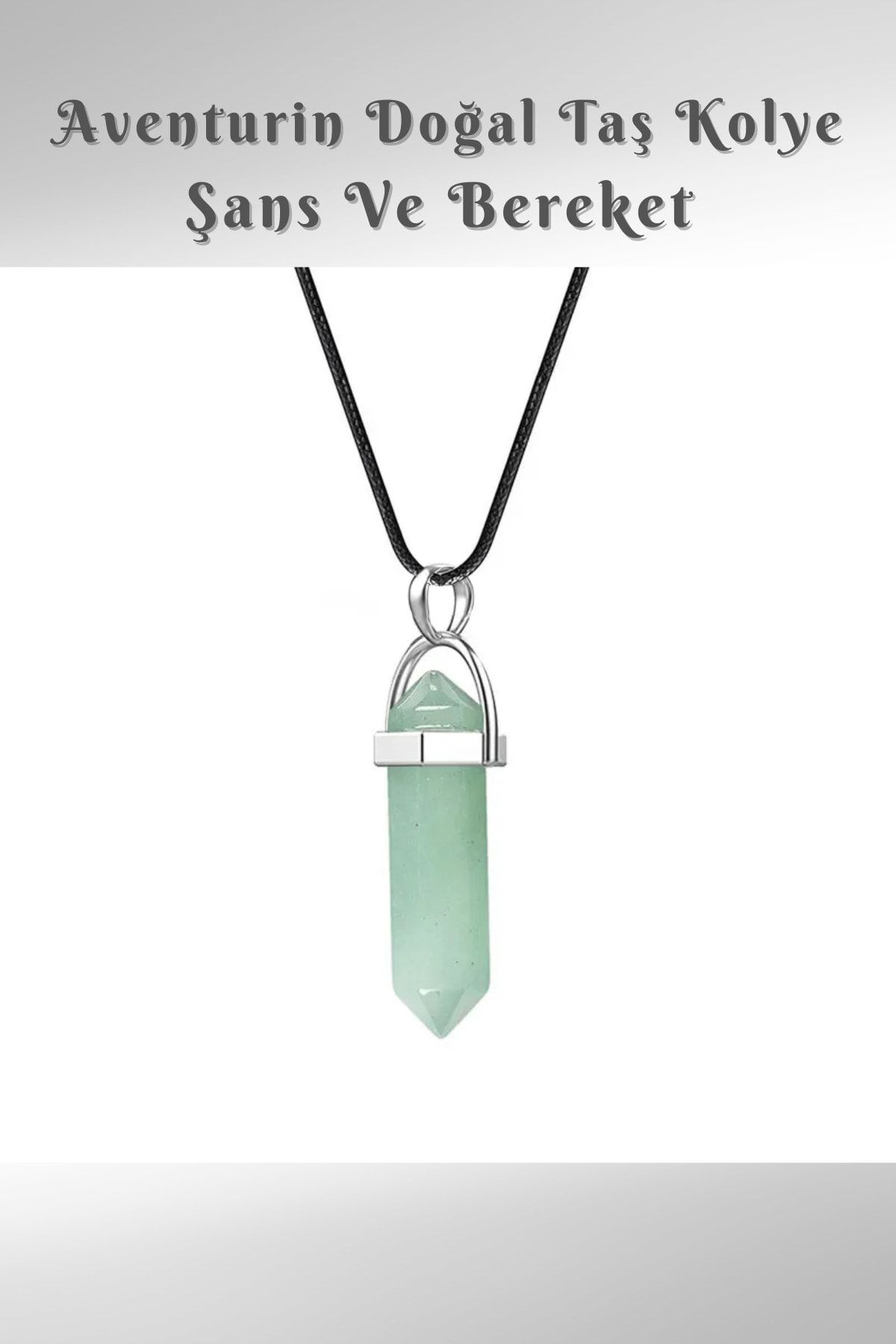 beautifulnaturelstones Aventurine Natural Stone Necklace