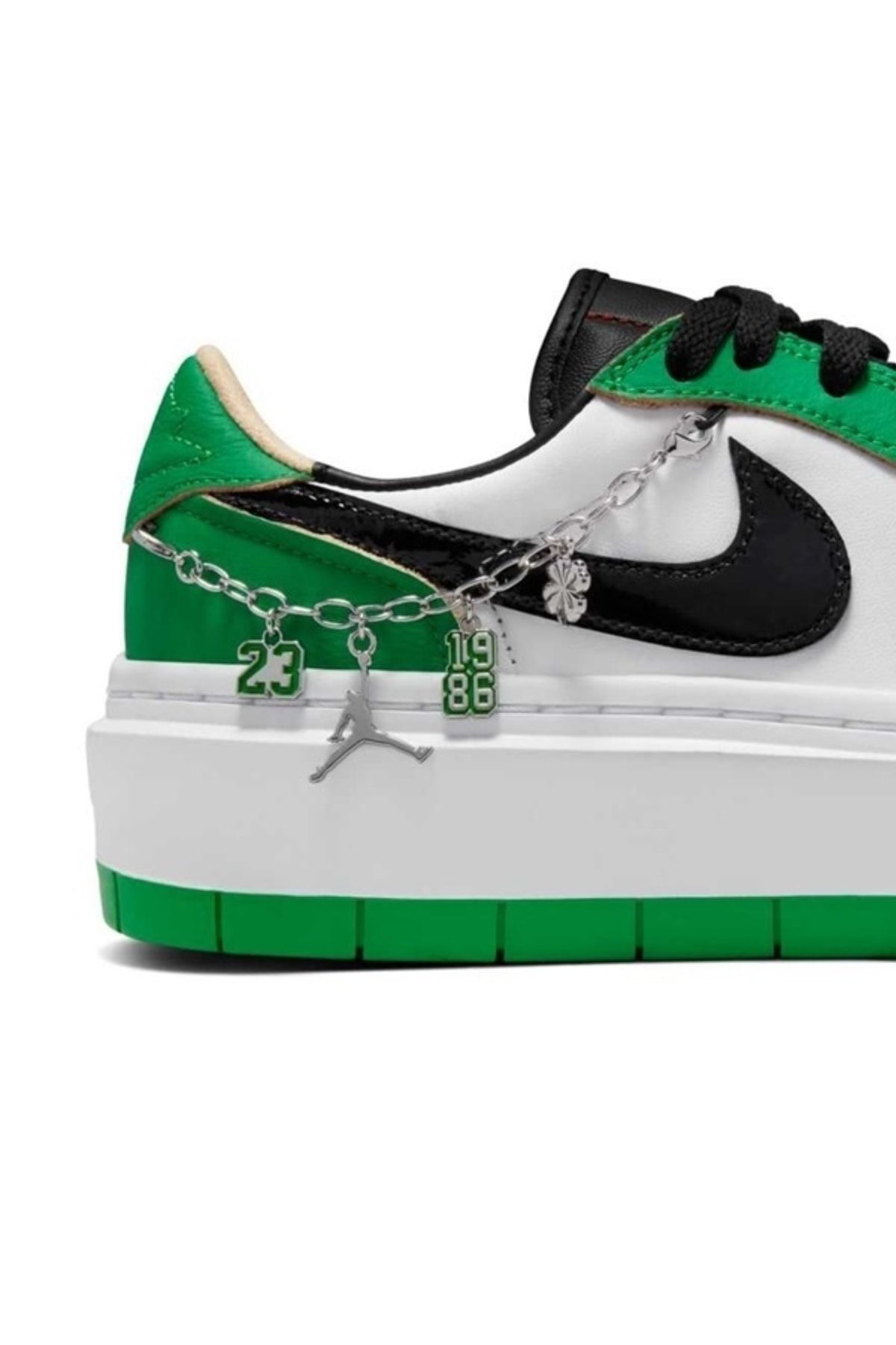 Green nike wedge discount sneakers