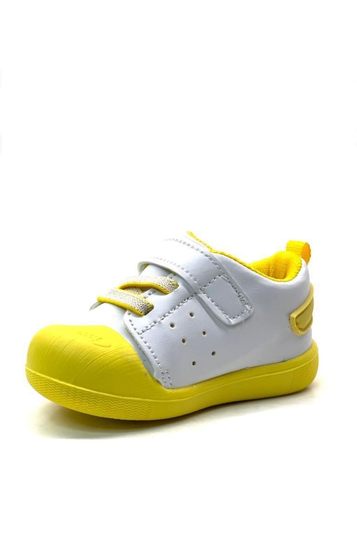 Oli Ortopedik Unisex Bebek Sarı Ilk Adım Ayakkabı