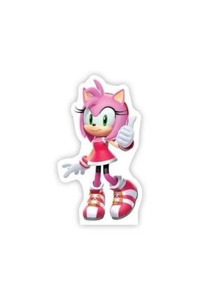 Sonic Boom Amy Rose Ayaklı Pano 30 Cm Pano043