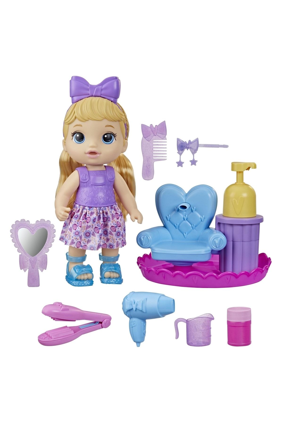 Baby Alive Sparkling Hair Design Fun F5112