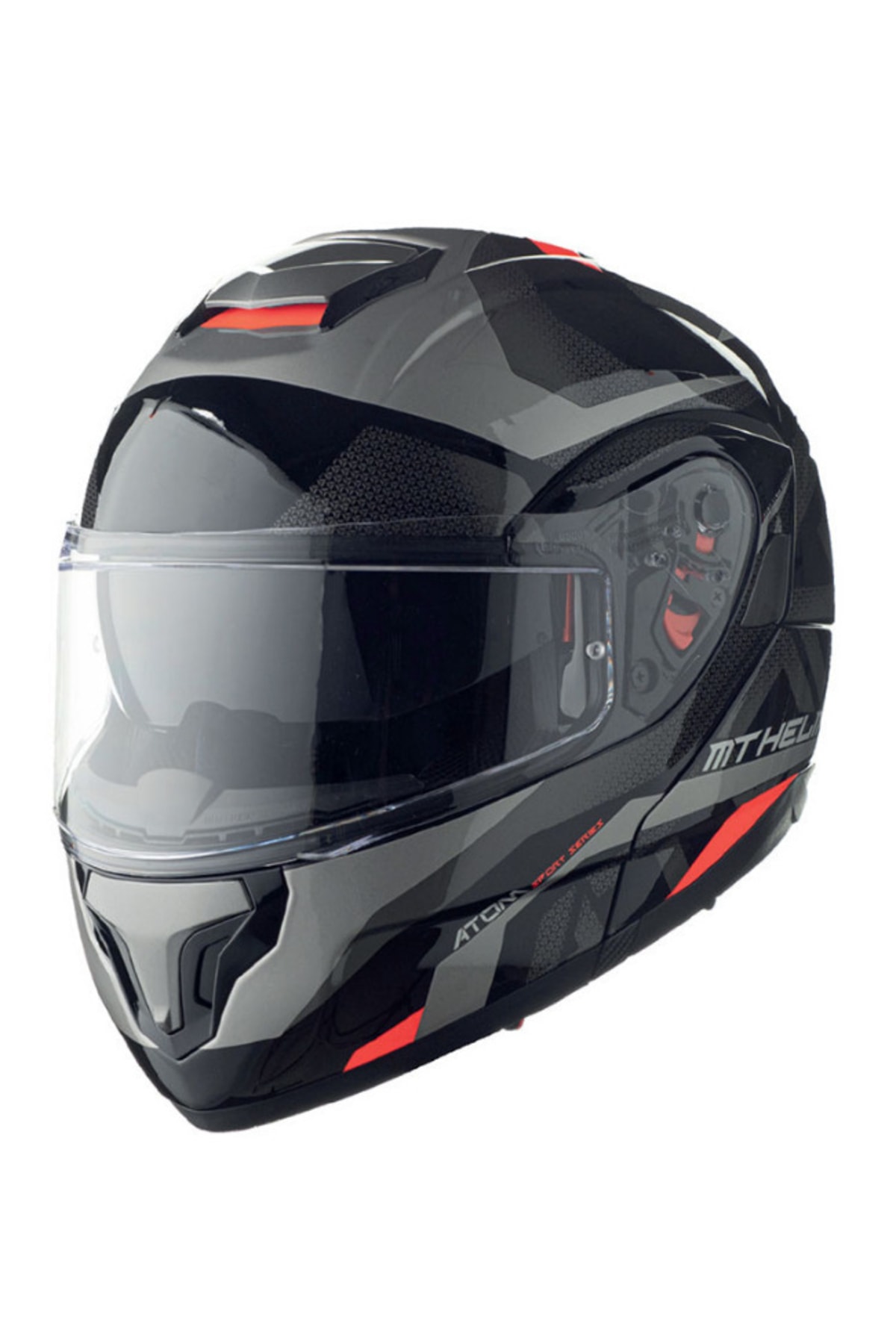 MT Helmets Atom Sv Skill A1 Matt Black Motosiklet Kaskı