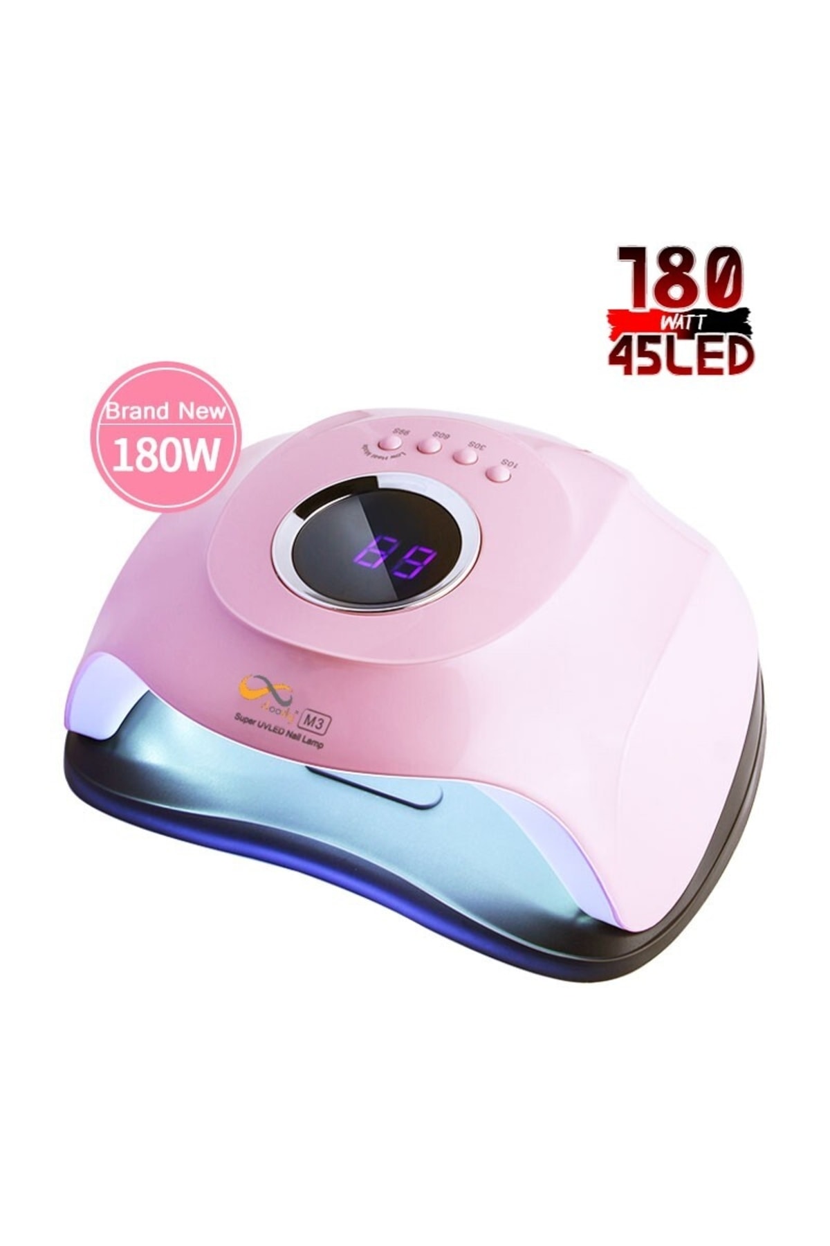 M3 180w Uv Kalıcı Oje Protez Tırnak Kurutucu 45 Led — cloody1244R