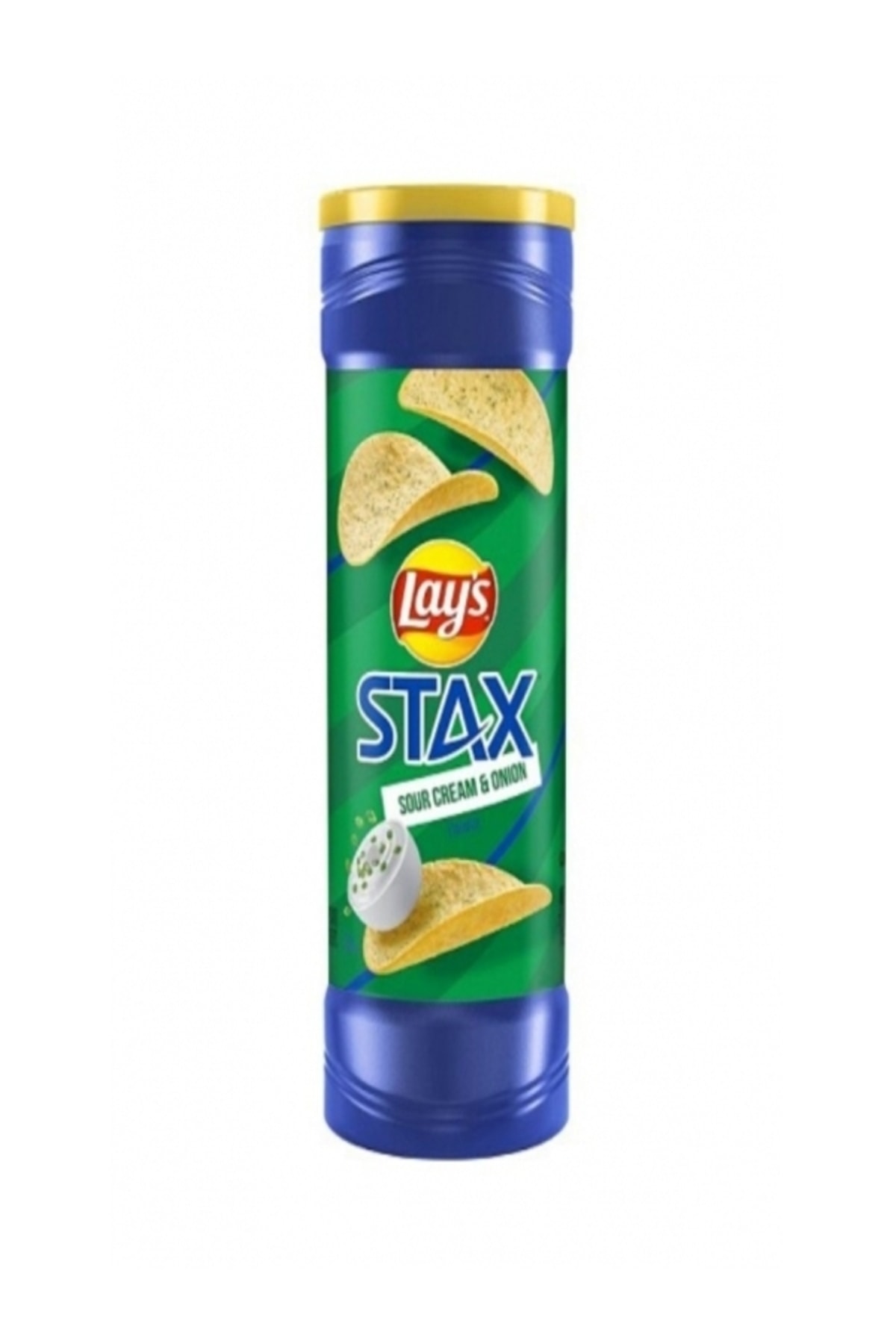Lay's Stax Sour Cream & Onion Potato Crisps 156 G