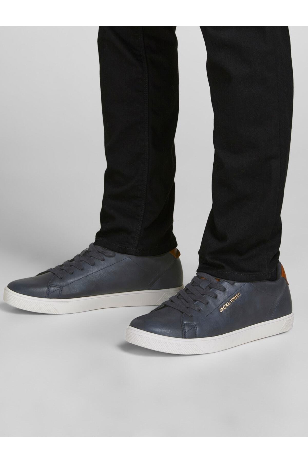 کفش اسنیکر مردانه راسته | جک اند جونز Jack & Jones 12203642 - تصویر 6