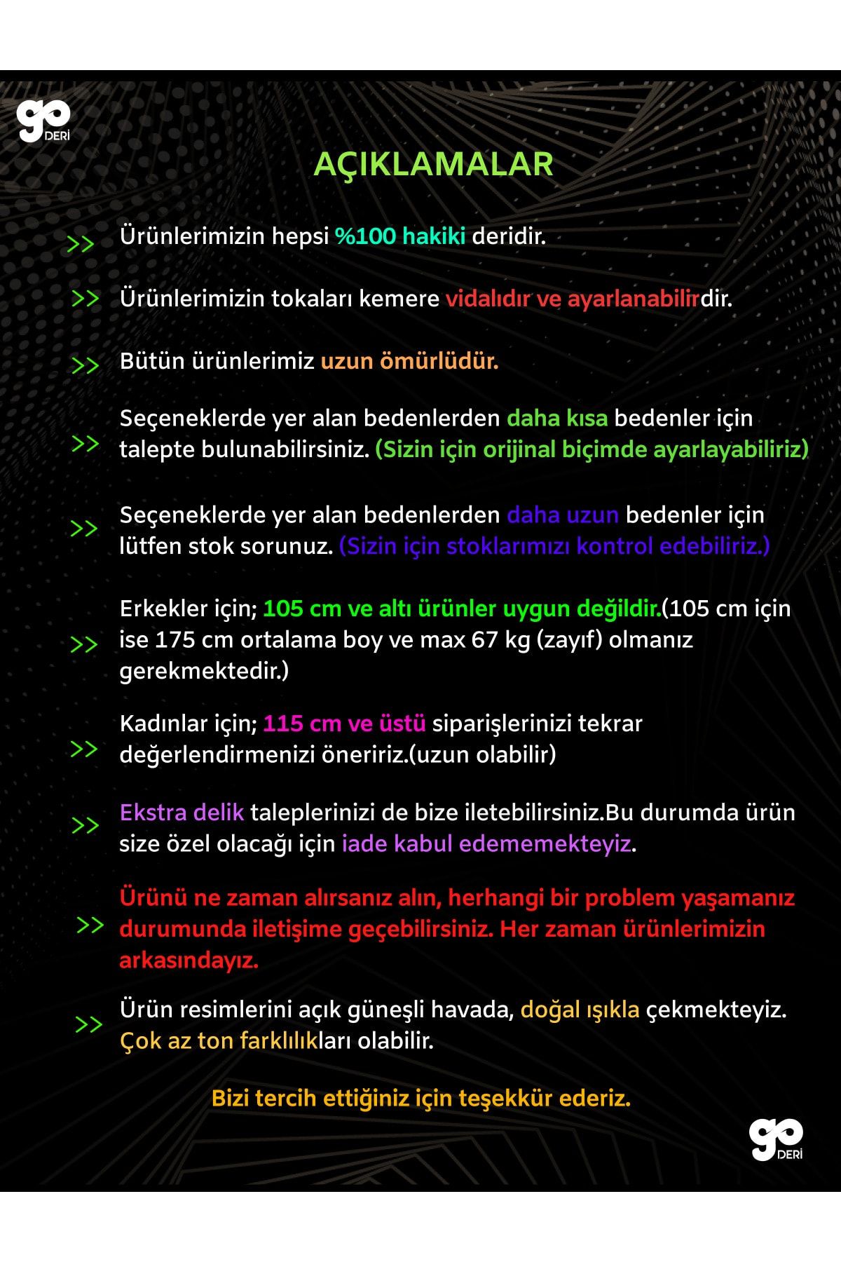 GoDeri-حزام رياضي من قماش الدنيم بطول 4.5 سم بلون أسمر = DK-127.128.129.130 6