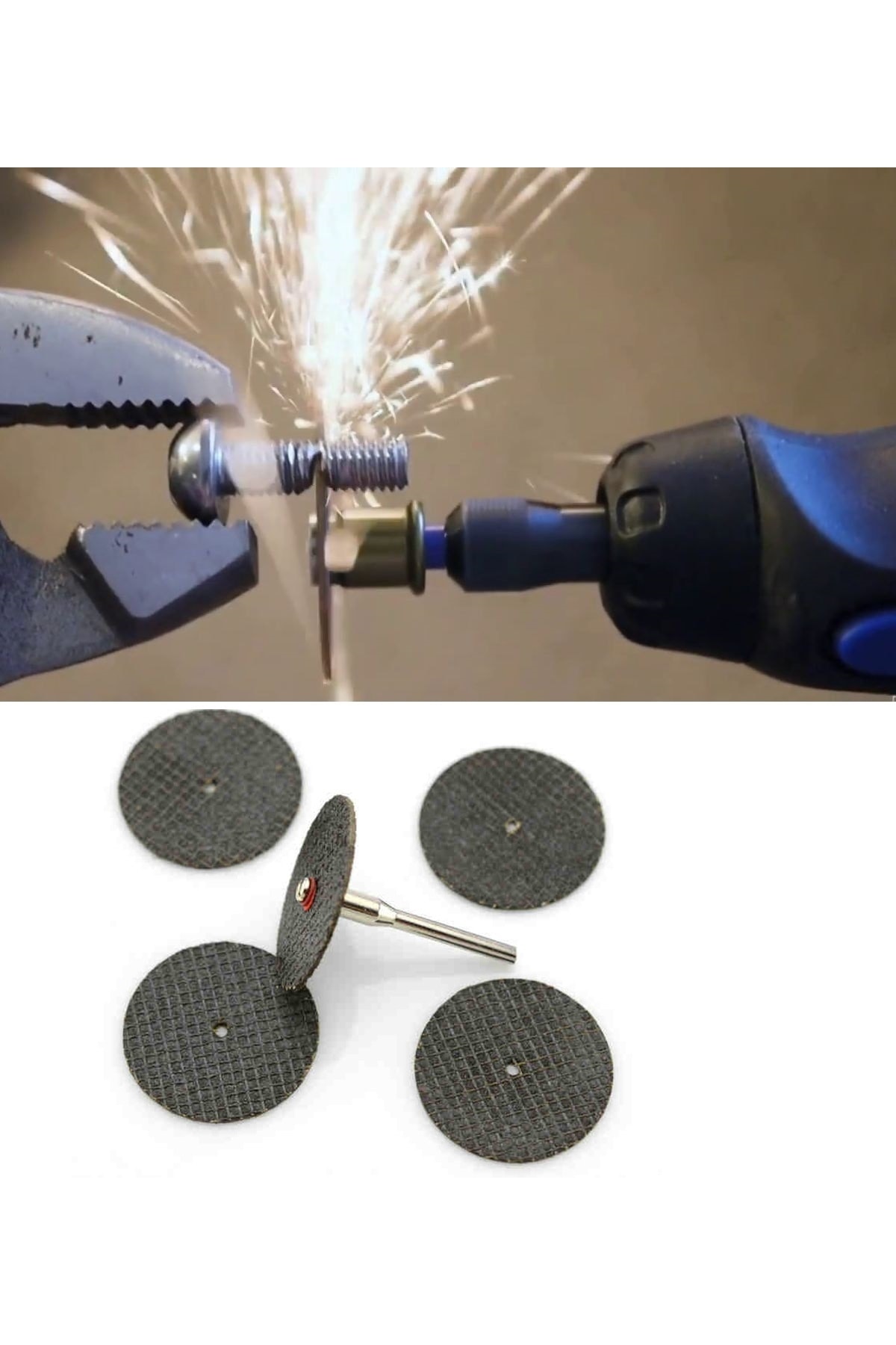 Depolife Dremel Proxxon Benzeri Gravür Makineleri Için Metal Kesme