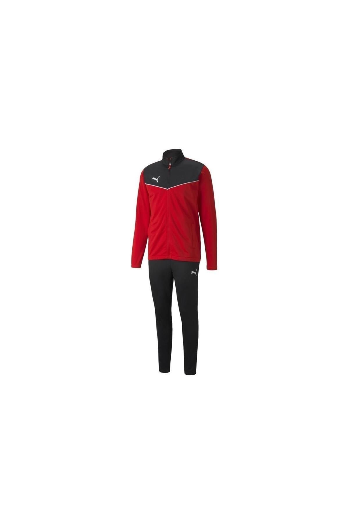 Puma red and black tracksuit clearance