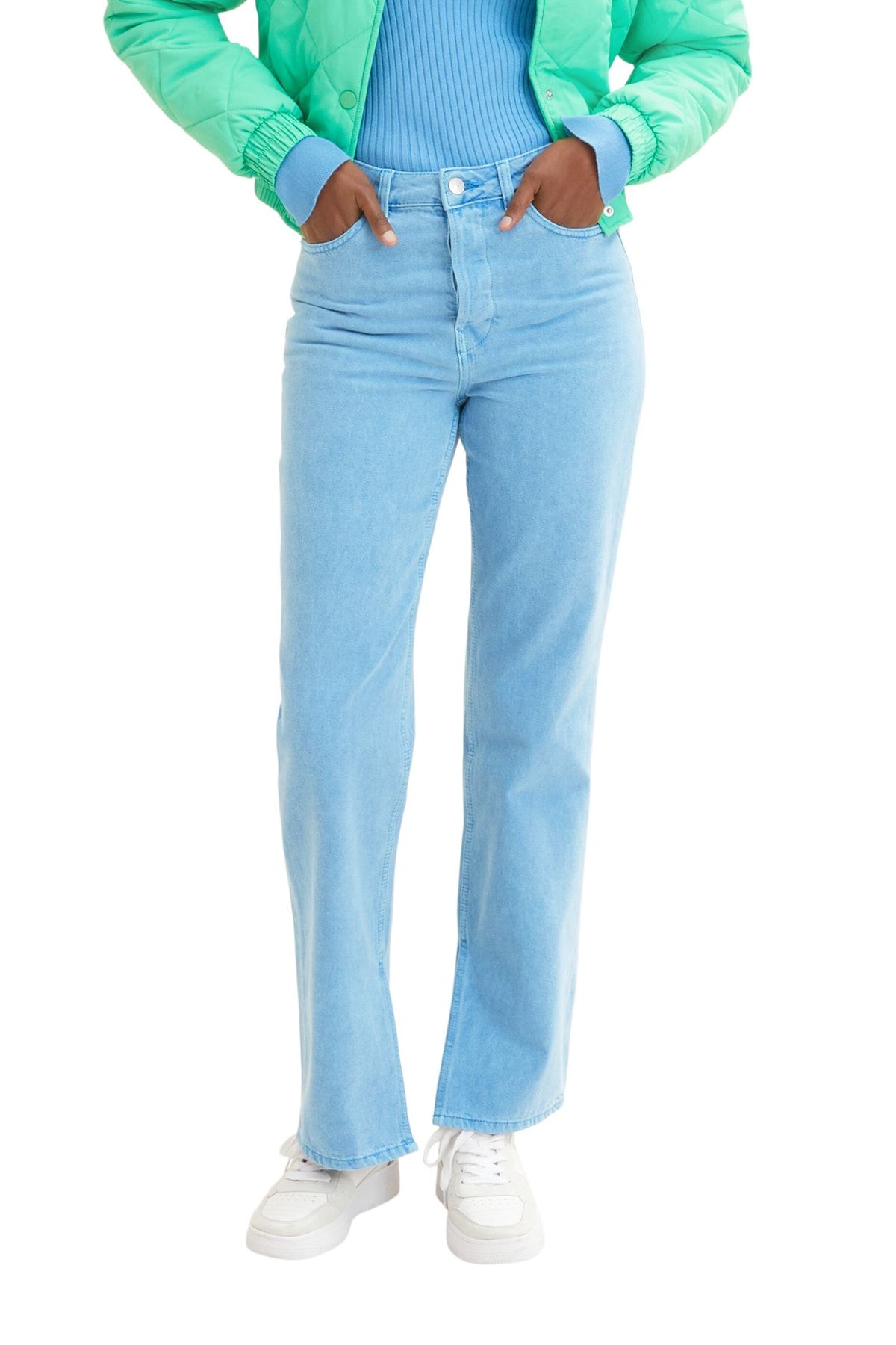 - Tom Denim Blue Trendyol - Straight Jeans Tailor -