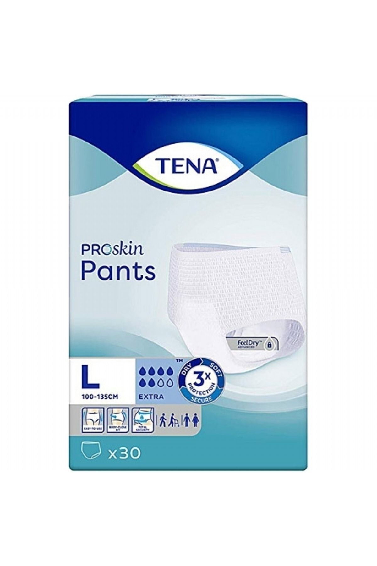 TENA Pants Extra Büyük Boy Large 30 Adet 6 Damla
