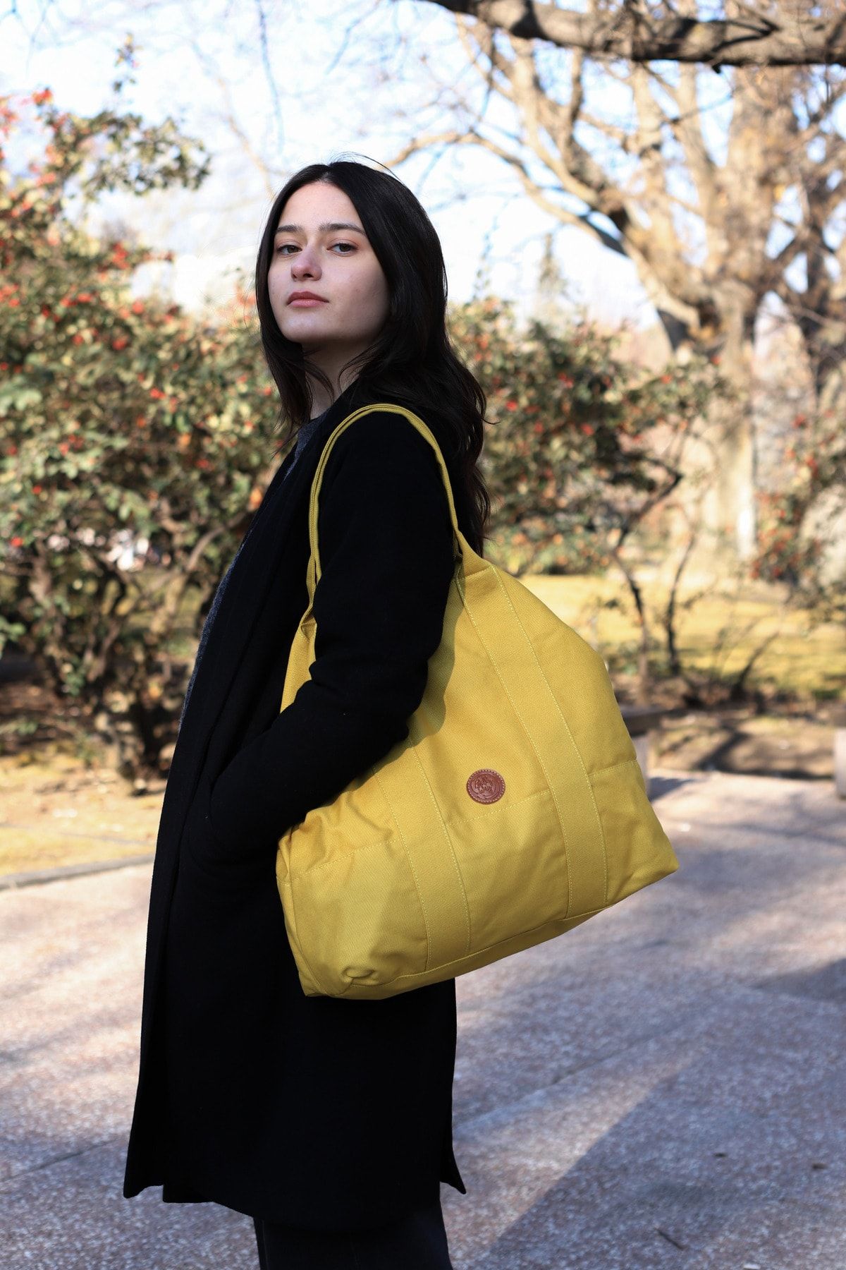 Mustard longchamp 2025 bag