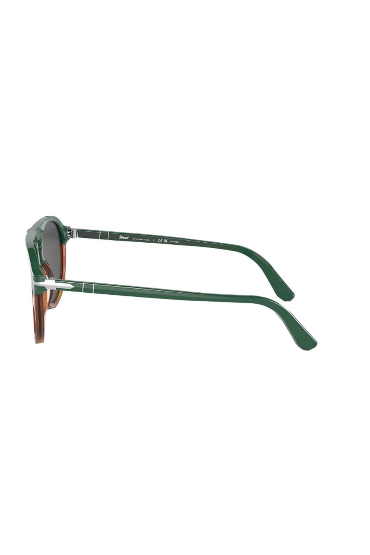 عینک آفتابی چند رنگ مردانه و زنانه یونیسکس پولاریزه Po3302s 117548 55 Persol