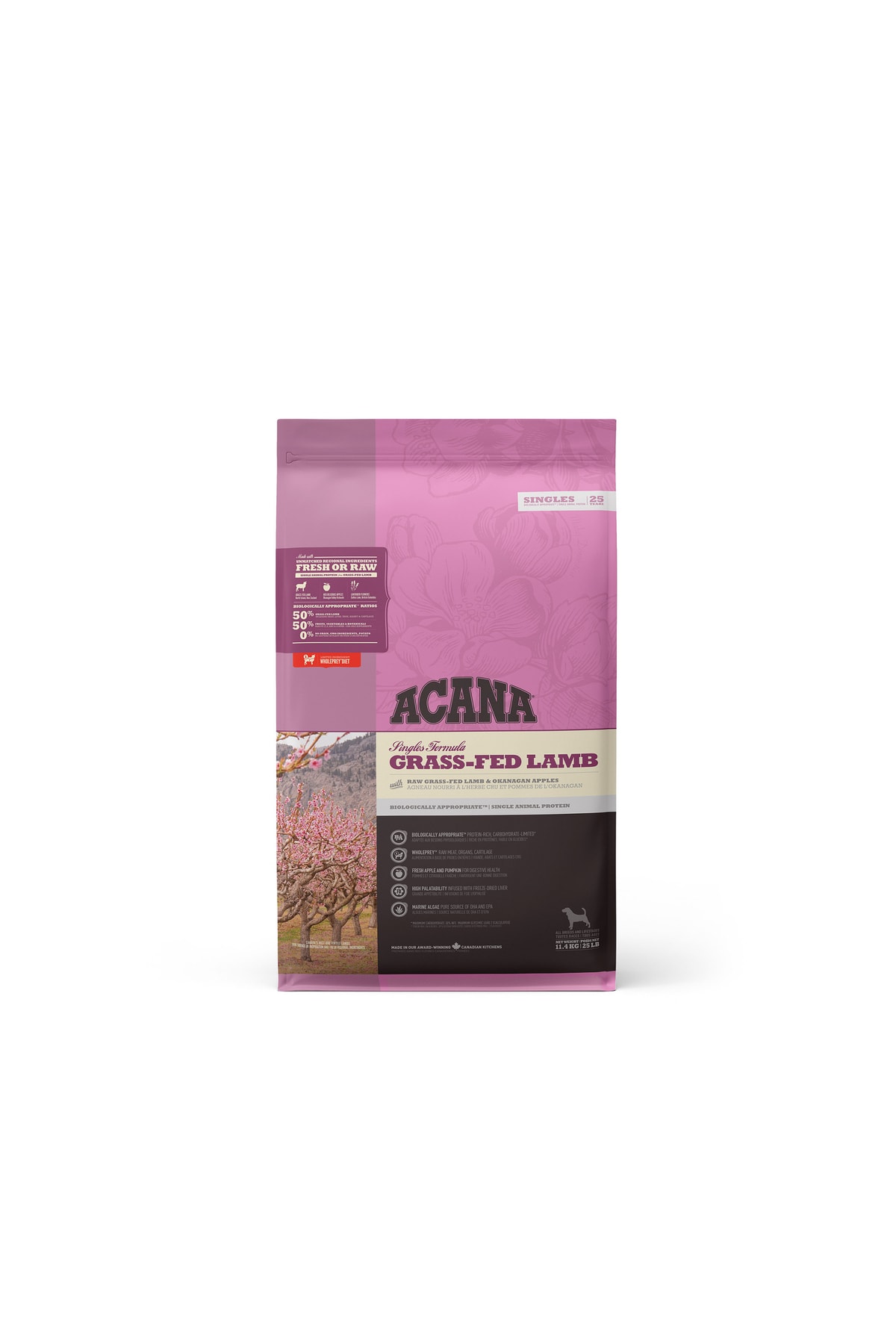 Acana Singles - Grass-fed Lamb Köpek Maması 11,4 Kg