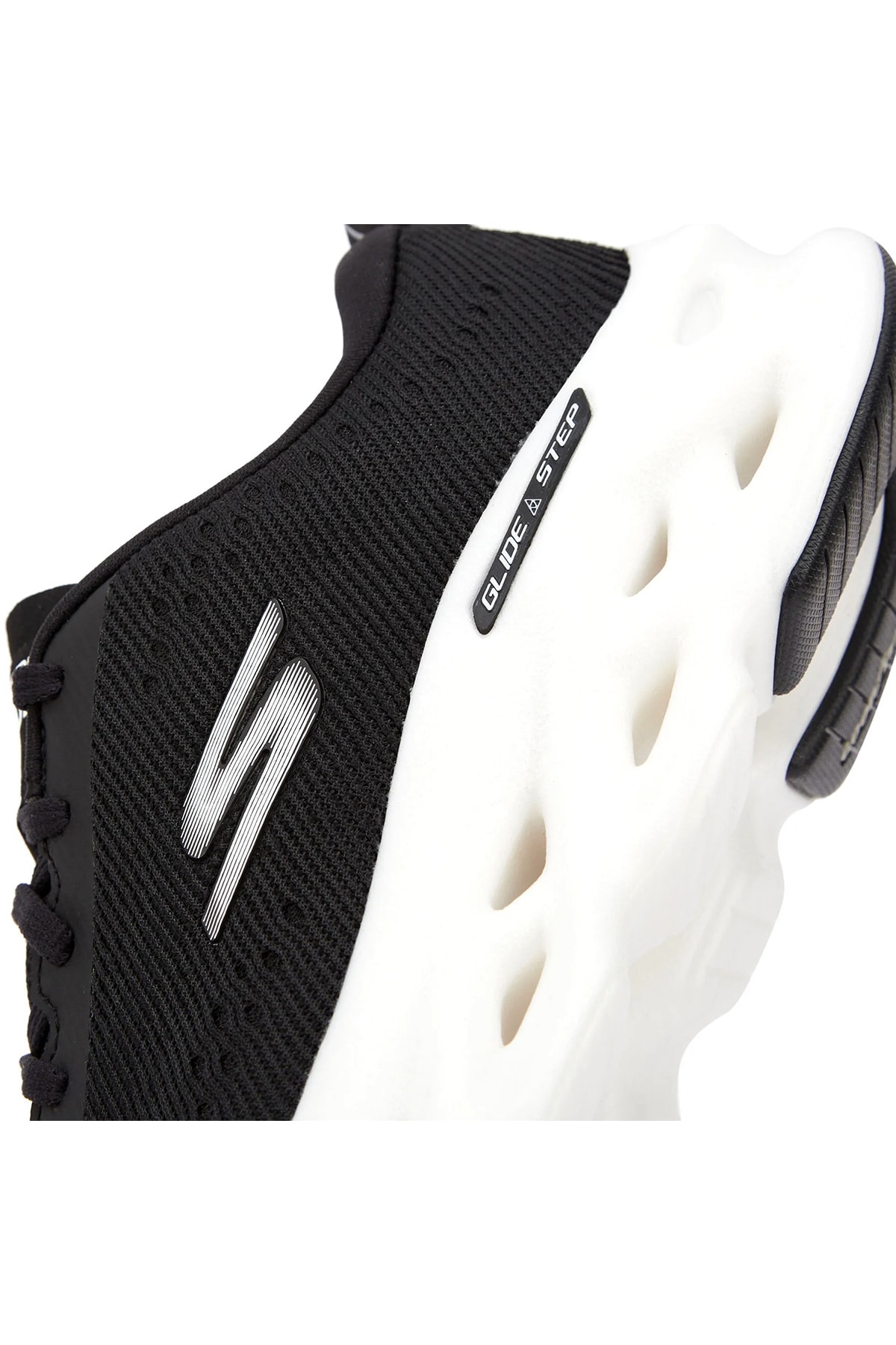 اسنیکر زنانه مشکی اسکیچرز | 128791 BKW اورجینال - تصویر 7