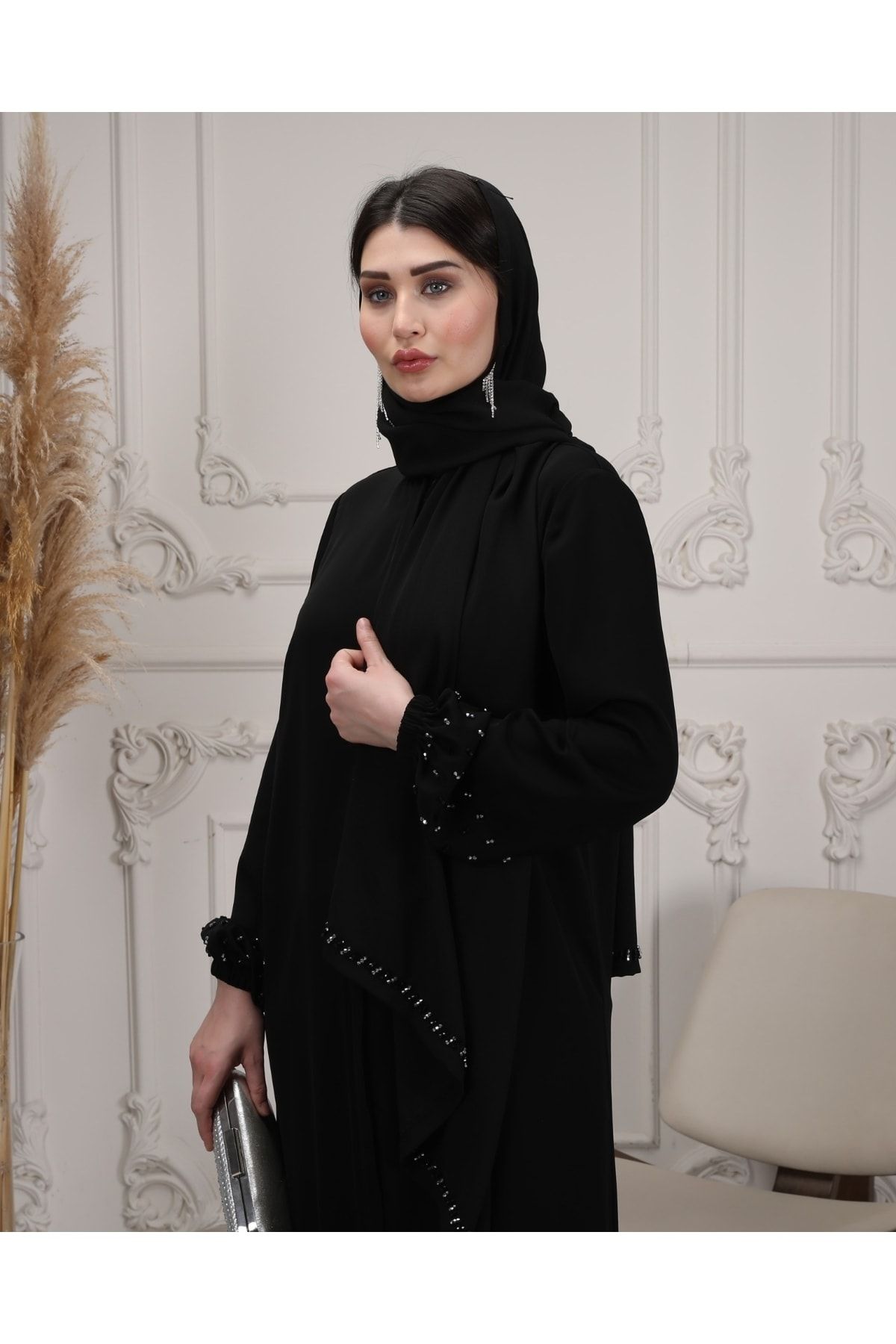High discount end abaya