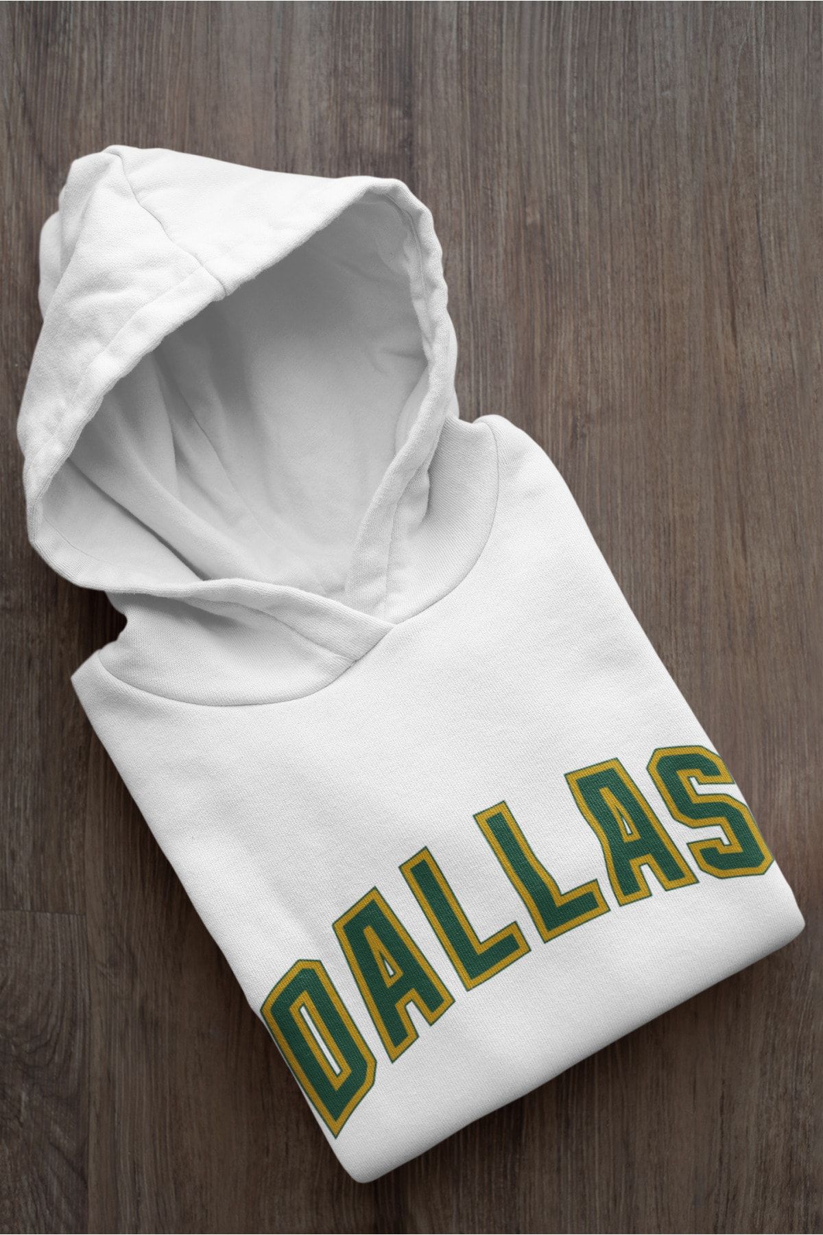 troutlet Dallas Design Hoodie Trendyol