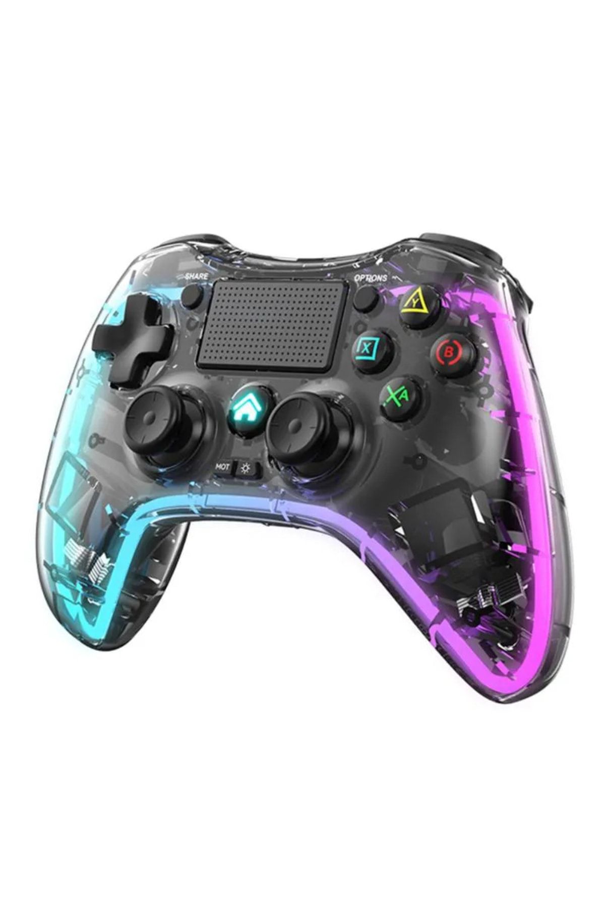 Adalia-Rgb Light Controller Wireless Gamepad Ps4/ps3/android/ios/pc/switch/tv Box Compatible Game Handle 1