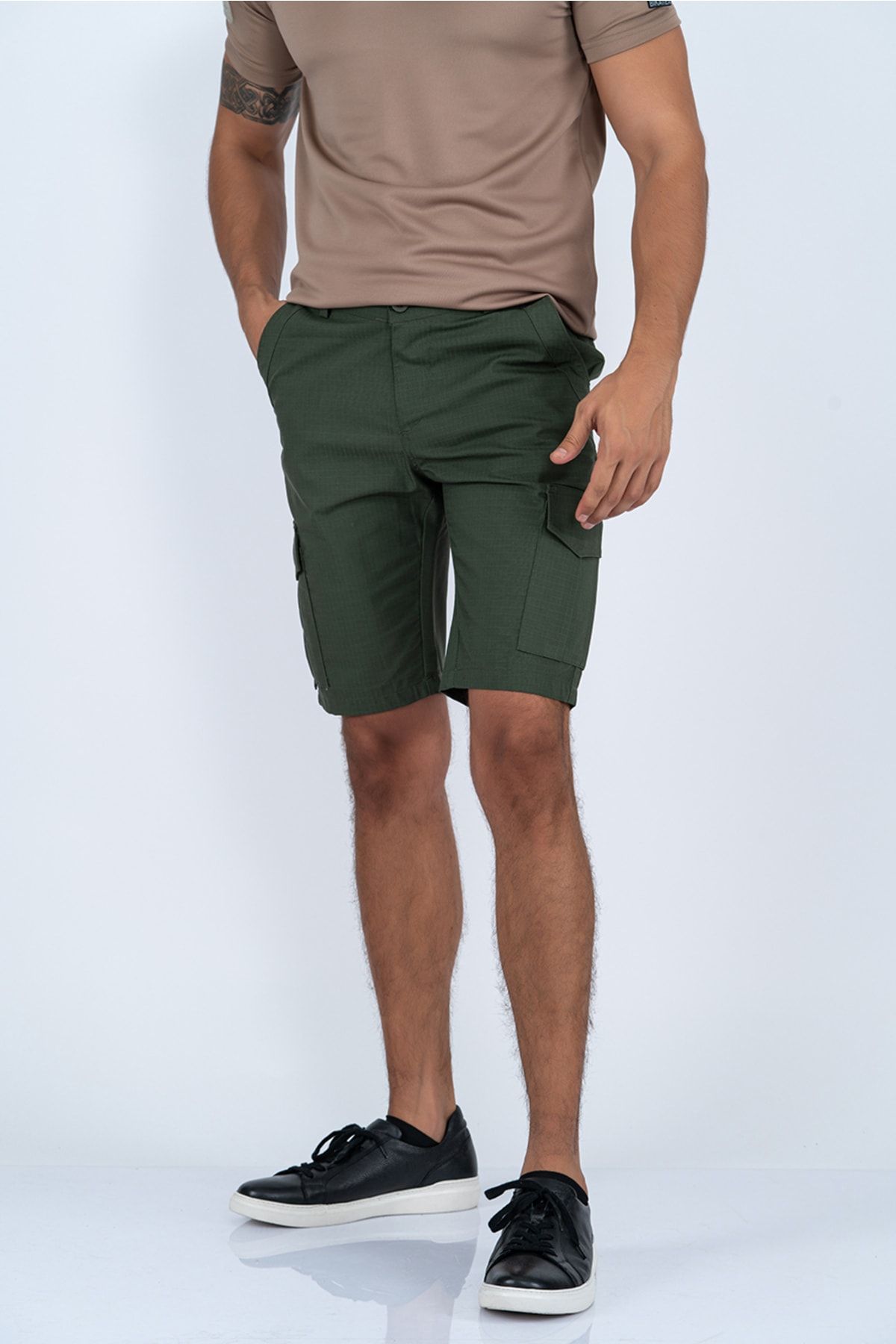 Combat Tactical Bermuda Men s Capri Cargo Pocket Hiking Shorts 701