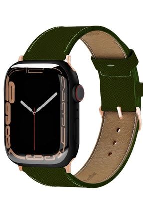 Apple Watch Deri Kordon 42 44 45 49 Mm Saffiano Apsafiano