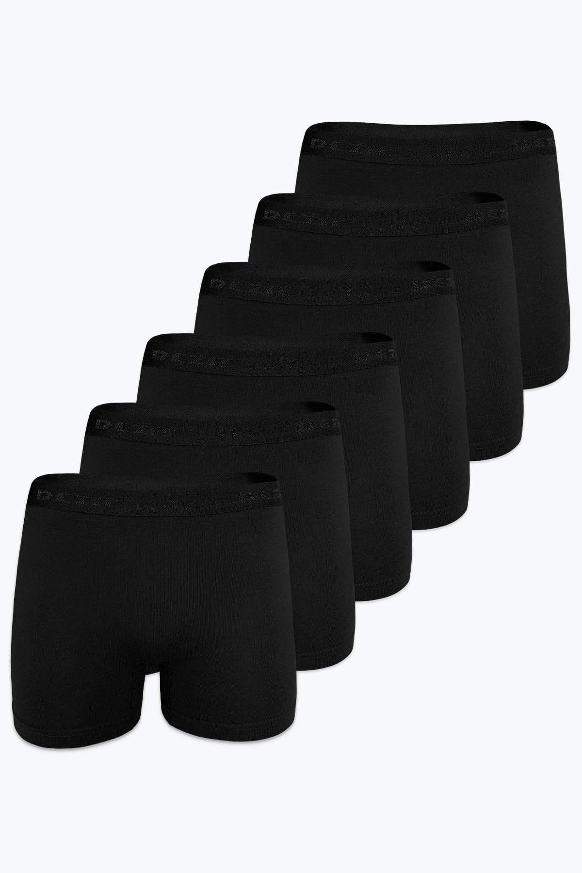 Dondeza Kadın Boxer Siyah 6lı Paket 5005