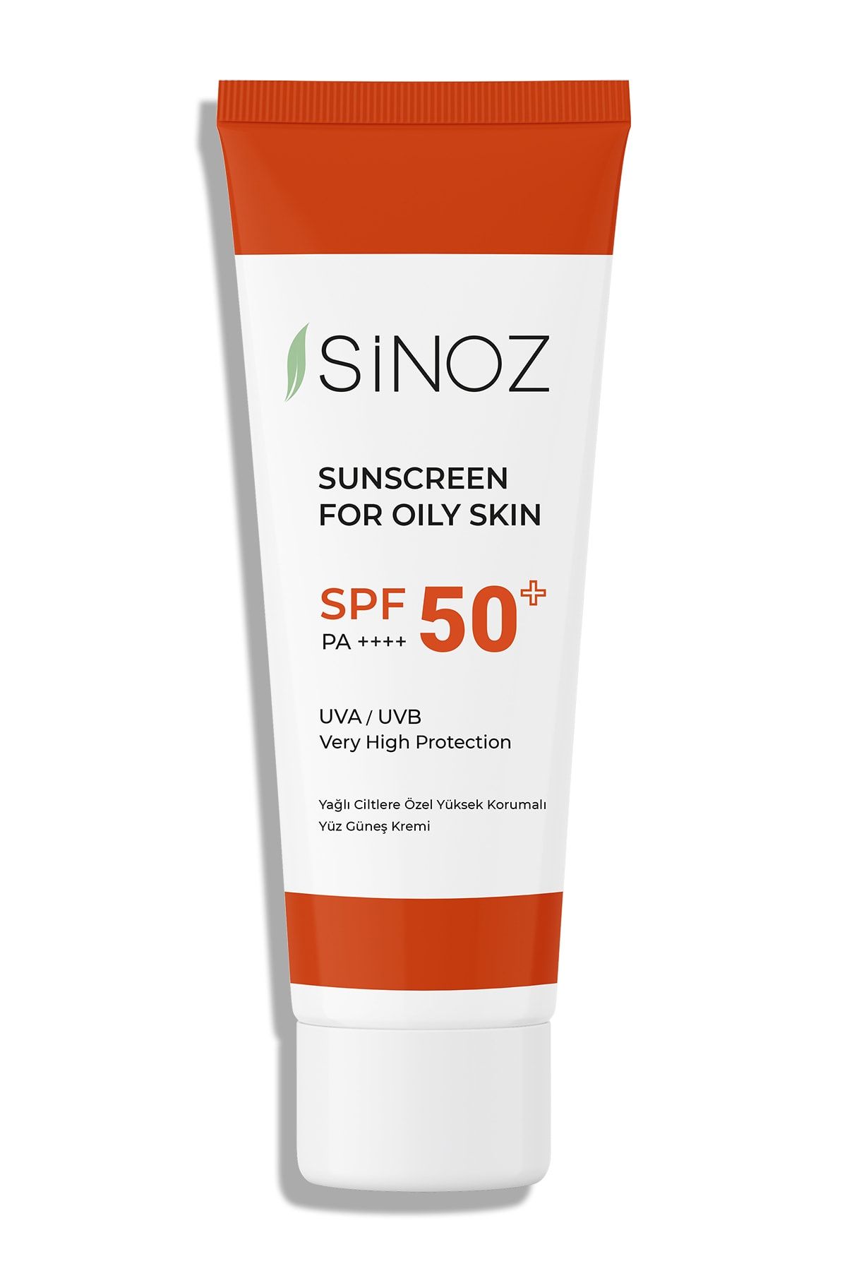SİNOZ Yağlı Ciltlere Özel Aydınlatıcı Yüksek Korumalı Yüz Güneş Kremi Spf50 / Pa 50 ml NE11067