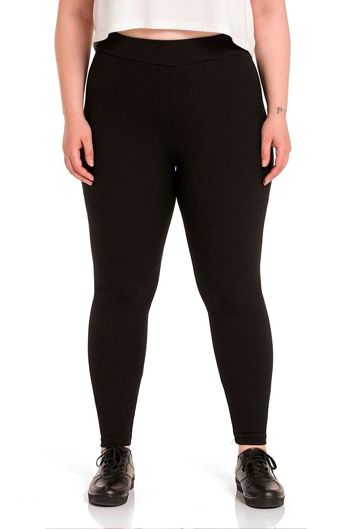 Swana Leggings Negri Mărimi Mari Pentru Femei Femeie - 52