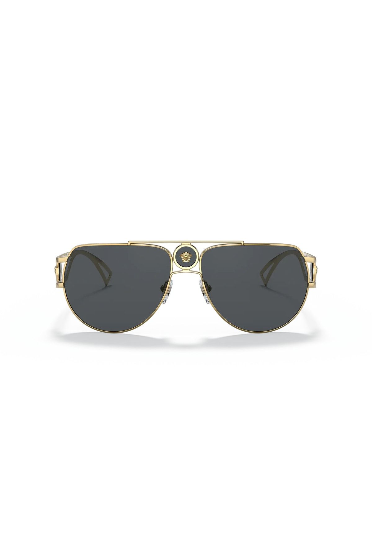 Versace aviator sunglasses with best sale side medusa