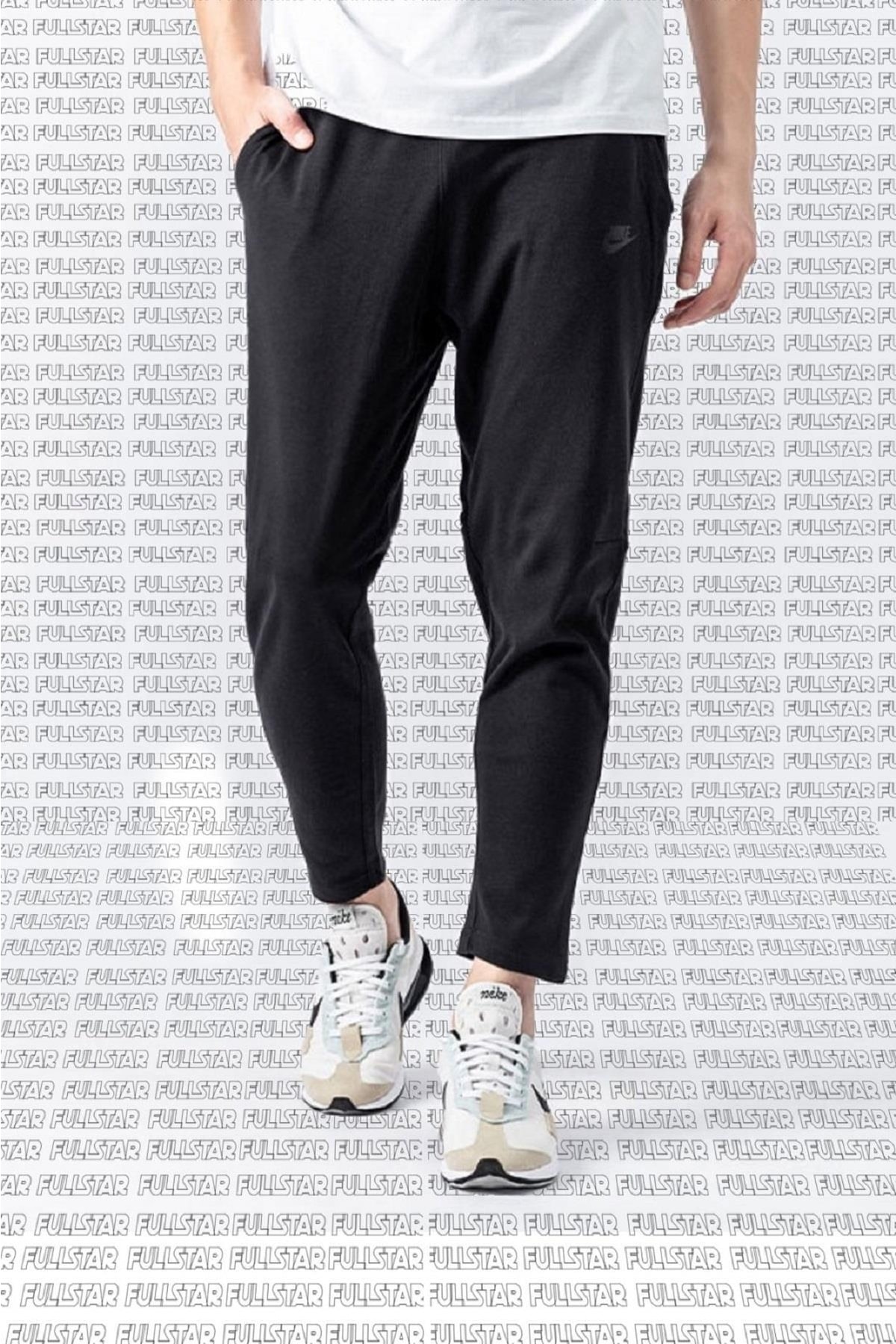 Nike Sportswear Te Oh Ltwt Black Pants Pamuklu Siyah Eşofman Altı