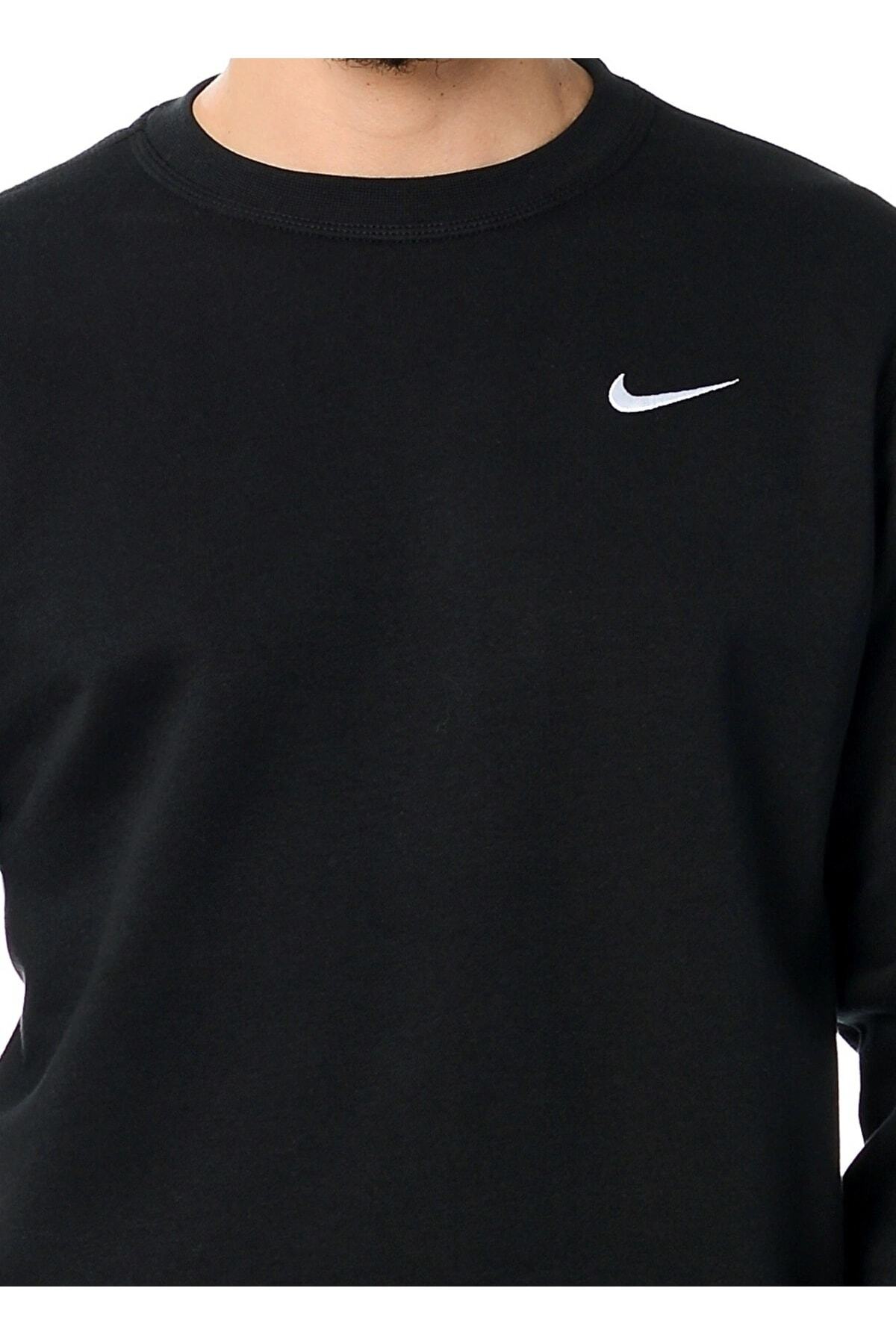 سویشرت مردانه مشکی نایکی | 611467-010 اورجینال - تصویر 5