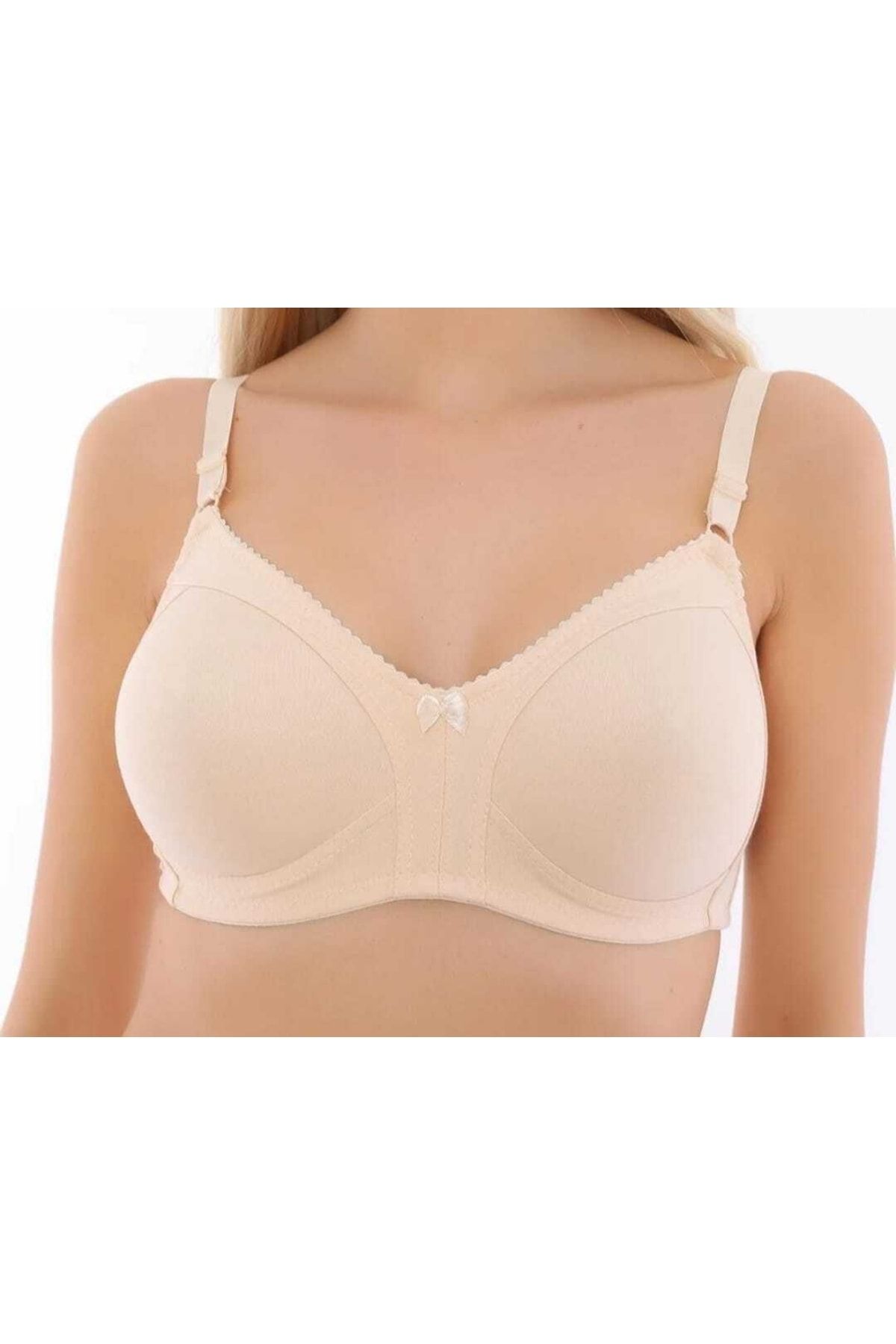 NARIYA Women's Large Size Cotton D Cup Combed Combed Cotton Bra Daily  Comfortable Underwear - Trendyol