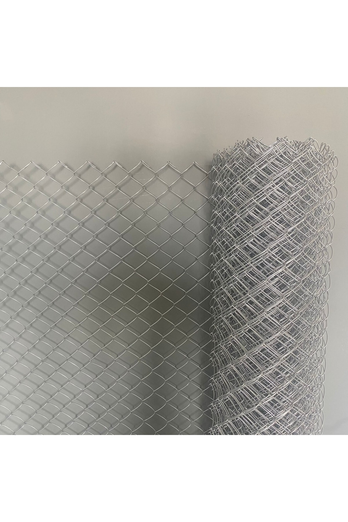 Cihan Çit Galvanizli Örgü Tel Bahçe Çiti - 2,00 Mm Kalınlık 65x65 Göz Aralığı H:120 Cm L:10 Metre