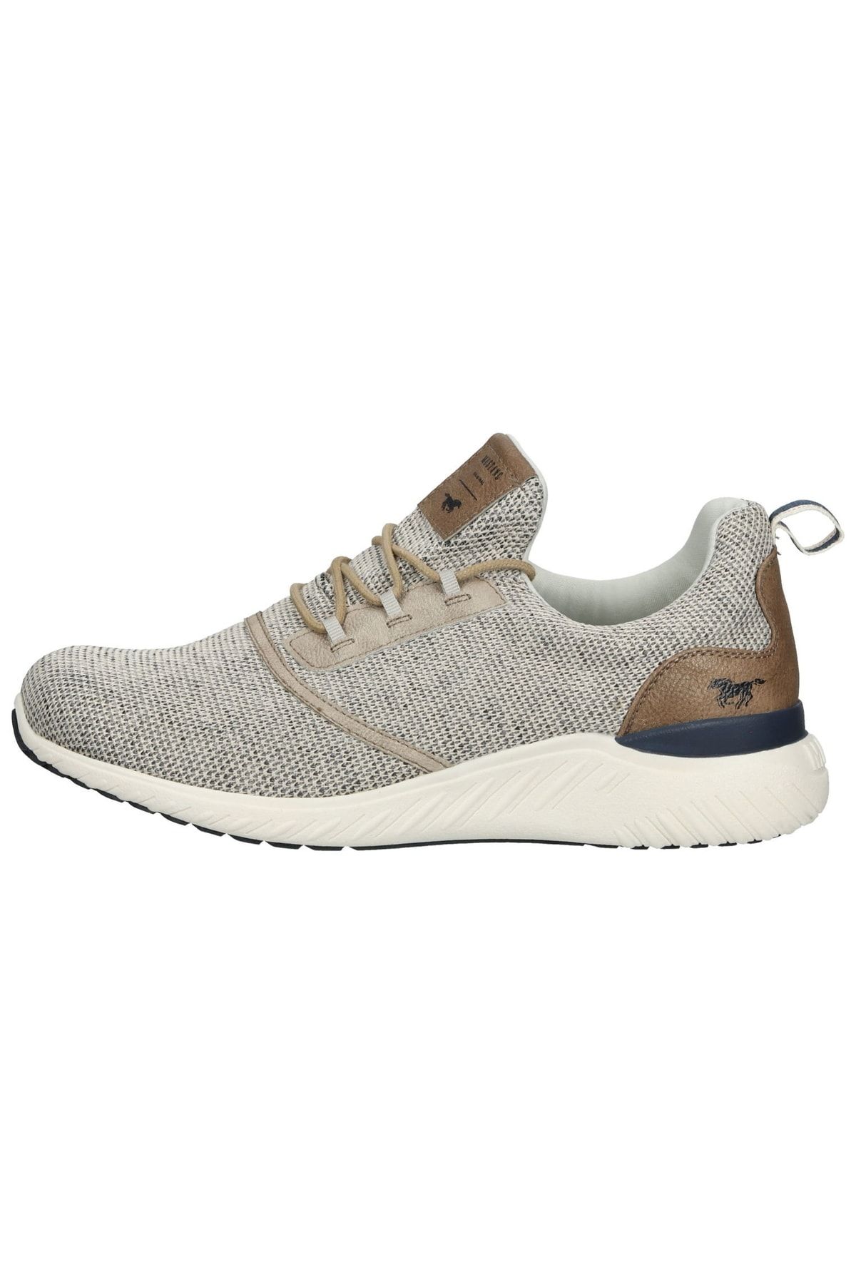 Mustang Sneaker Beige Flacher Absatz YB7408