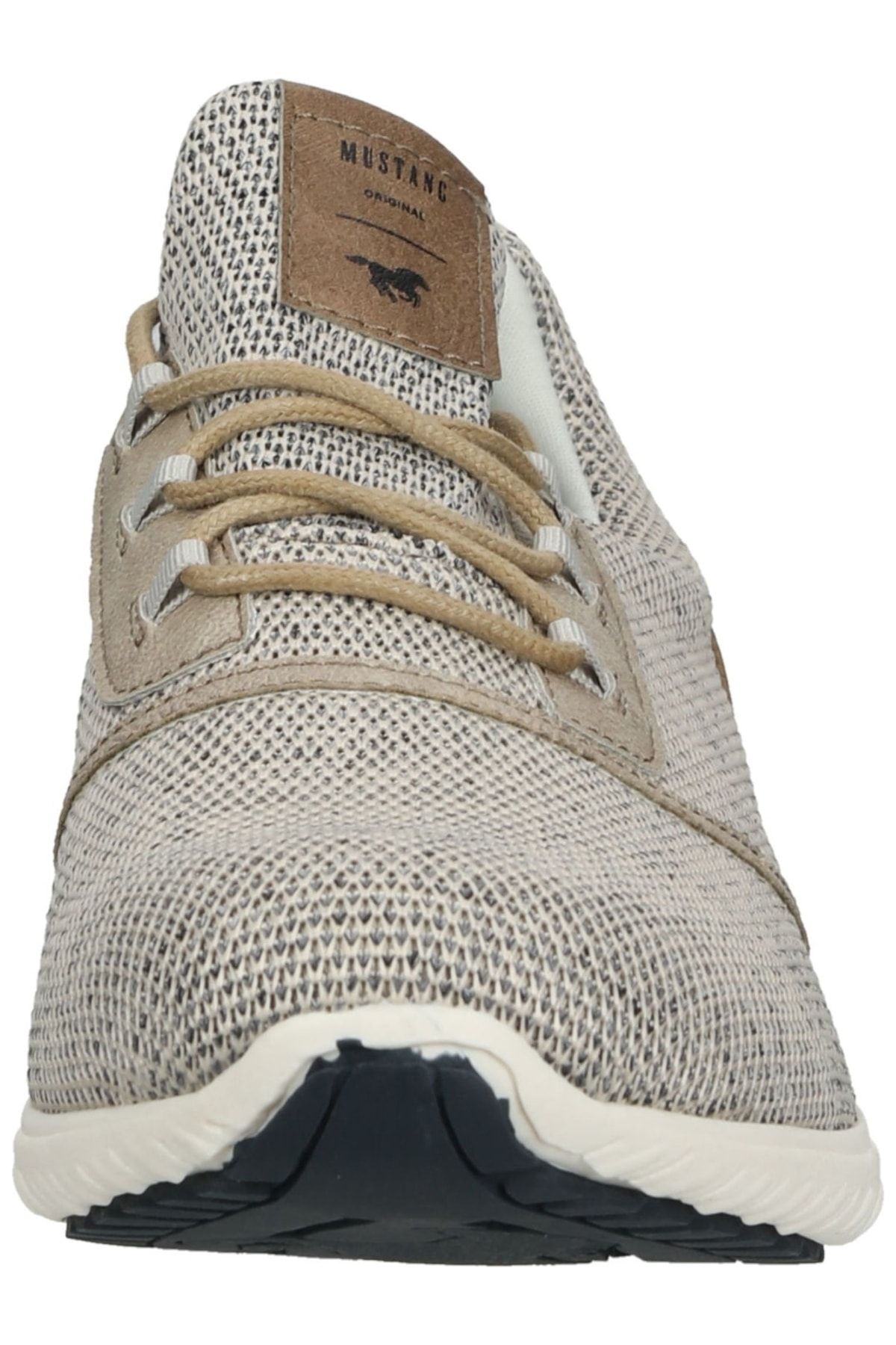Mustang Sneaker Beige Flacher Absatz YB7408