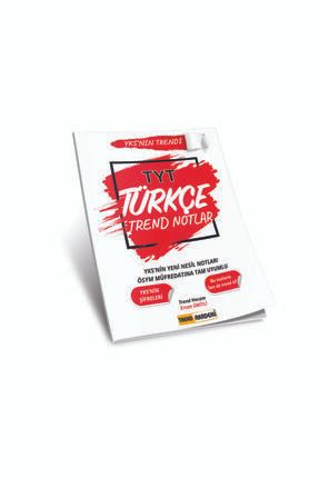 Yks'nin Trendi Tyt Türkçe Trend Notlar Ercan Ümitli TREND1