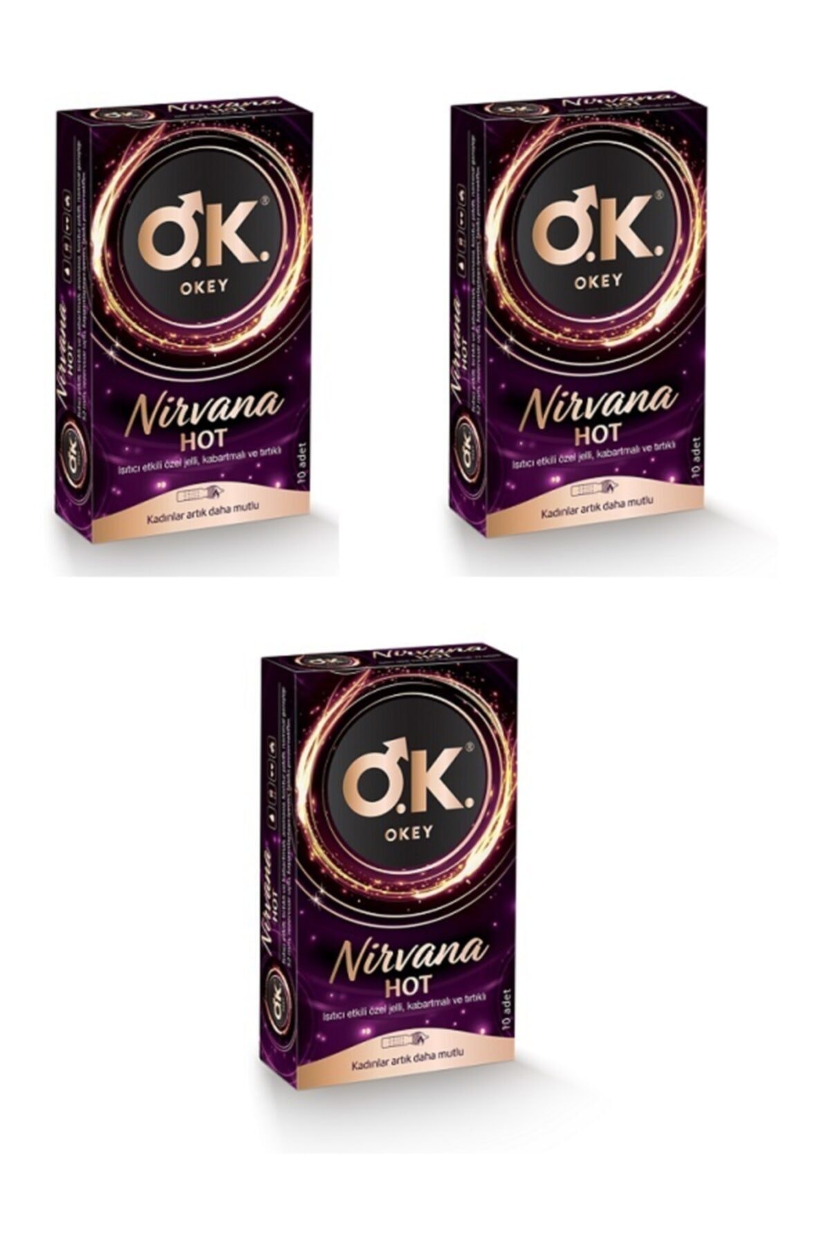 Nirvana Hot Isıtıcı Etkili Özel Jelli 10x3 Kutu