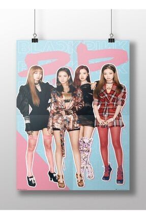 Black Pink Albüm Kapak Posterleri (35x50) TRM20DBGUSP10010-35x50