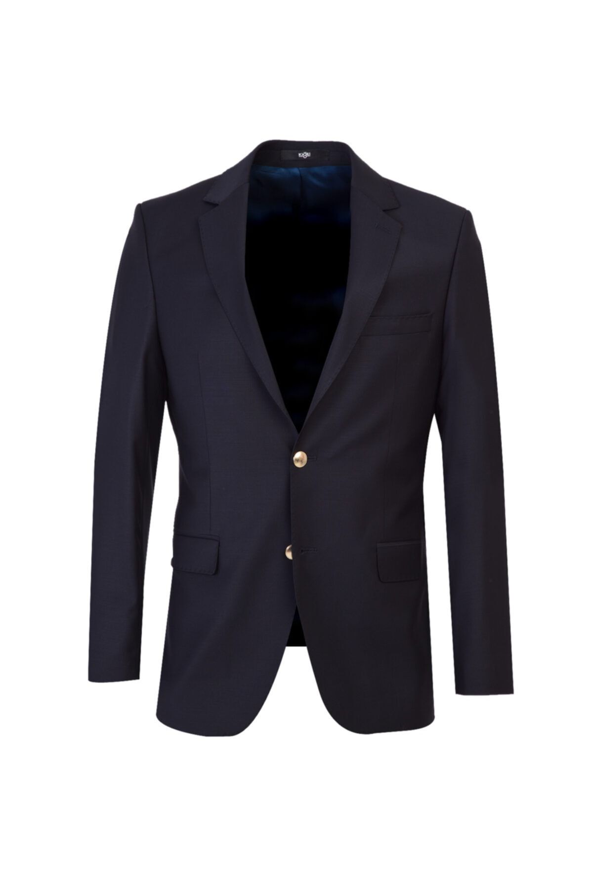 Kiğılı Slim Fit Yünlü Blazer Ceket