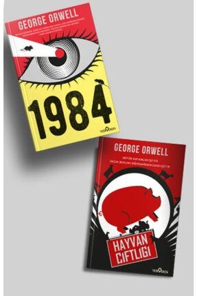 George Orwell 2 Kitaplık Set 1984 Hayvan Çiftliği 4142454789632