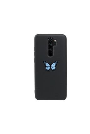Xiaomi Note 8 Pro Kelebek Desenli Telefon Kılıfı MİN8PLN-040