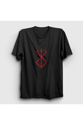 Unisex Siyah Mark Anime Berserk T-shirt 126310tt