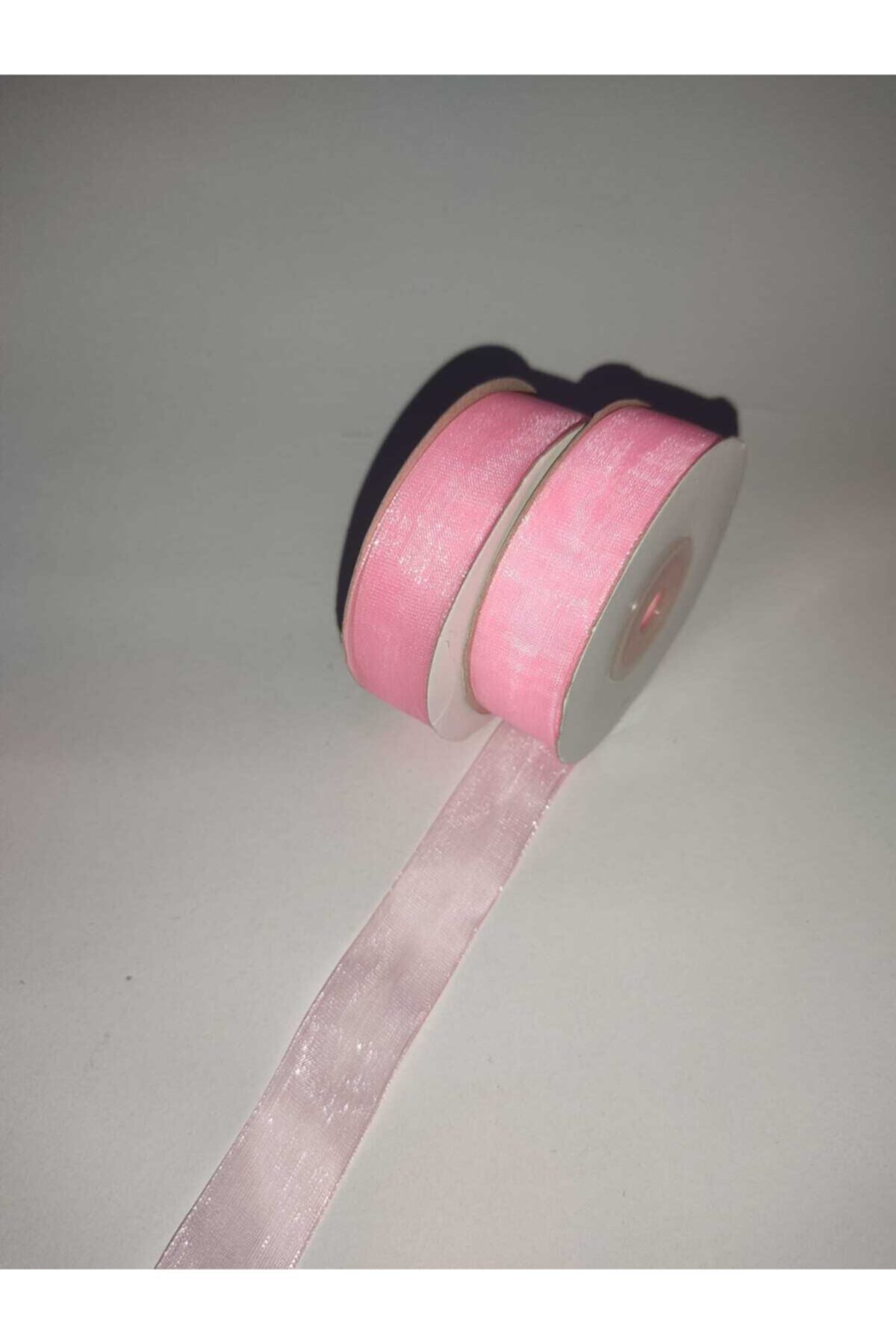 2 Cm Organza Ribbon, Baby Pink-Ribbon