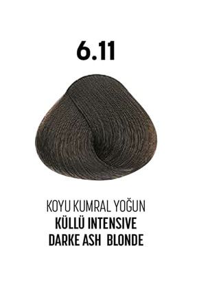 6.11 / Koyu Kumral Yoğun Küllü - Intensive Darke Ash Blonde - Glamlook Saç Boyası GLAMLOOK-869930020
