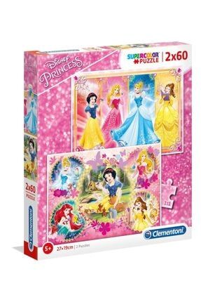 Çocuk Puzzle 2x60 Puzzle Princess 7133 CLE07133