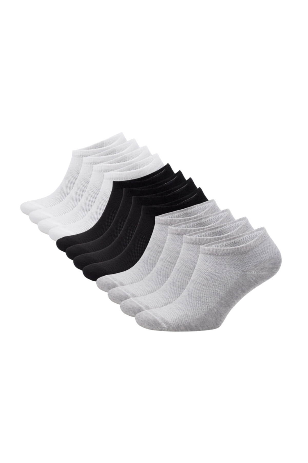 Pearlzon Spor Çorap Kısa Soket Çorap Unisex 12 'li