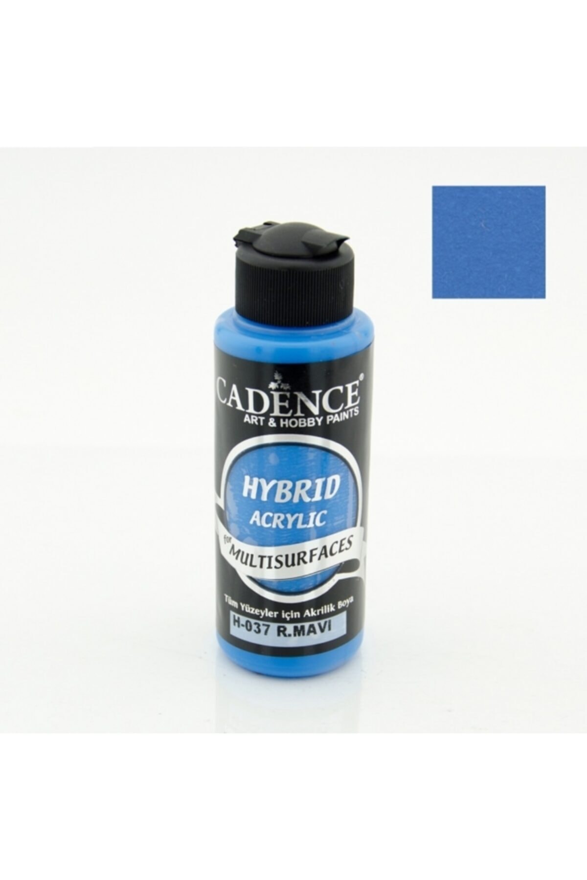 Cadence Boya Hybrıd Akr. Multısurfaces H-037 R. Mavi 120ml
