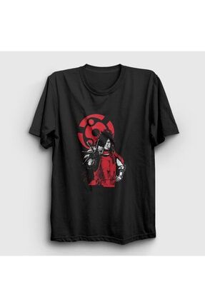 Unisex Siyah Madara Anime Naruto T-shirt 133852tt