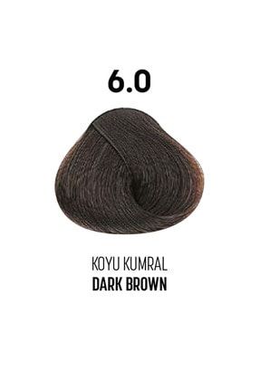 6.0 / Koyu Kumral - Dark Brown Glamlook Saç Boyası GLAMLOOK-869930020