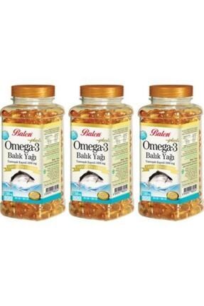 3 Kutu Plus Omega 3 Balık Yağı Omega3 Fish Oil 100 Kapsül X 1380 mg X 3 3omeşig