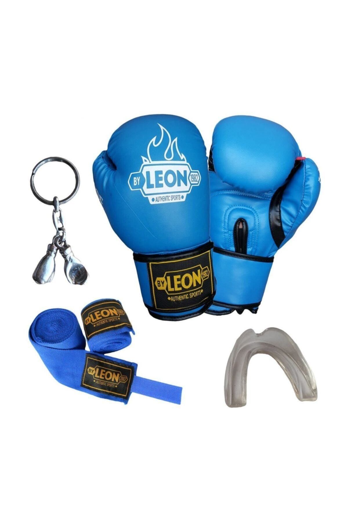تجهیزات بوکس آبی کیک بوکسینگ ، تایلندی Glides Keychain Supreme Banding 3.5 متر By Leon 1982