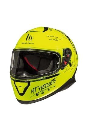 Helmets Thunder 3 Sv Board Gloss Flour Yellow LUPO-00112